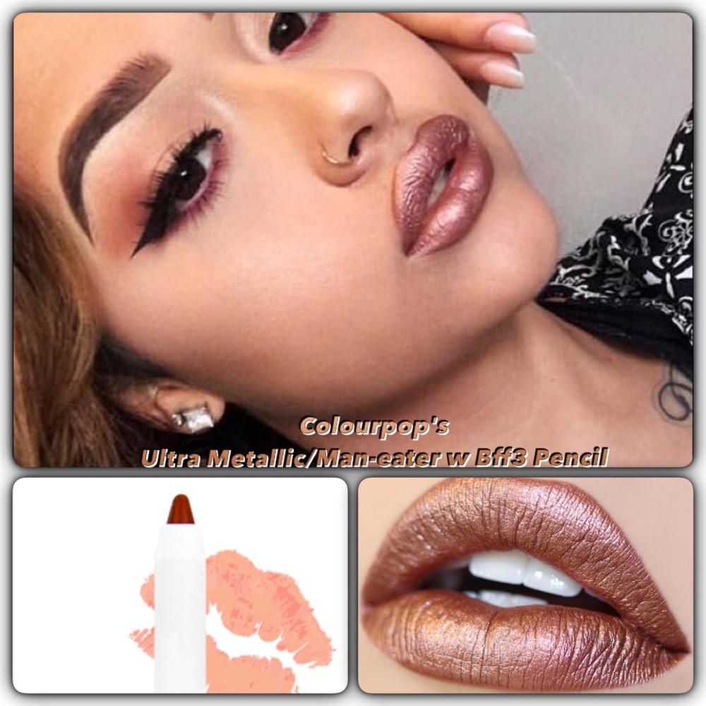 COPY - 💋Nip/Colourpop's ManEater w Bff3 LipPencil Set